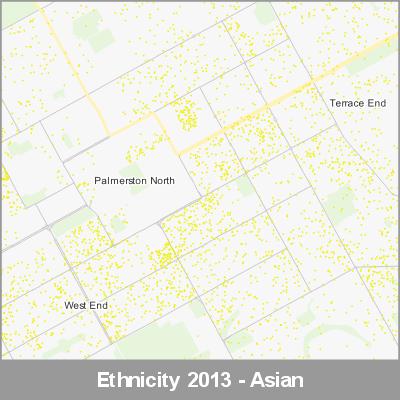 Ethnicity Palmerston North Asian ProductImage 2013