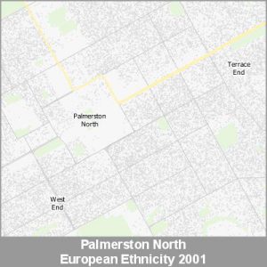 Ethnicity Palmerston North European ProductImage 2001