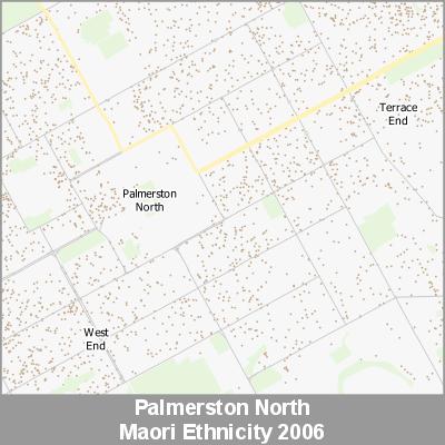 Ethnicity Palmerston North Maori ProductImage 2006