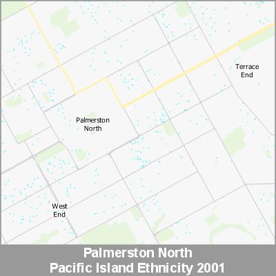 Ethnicity Palmerston North Pacific ProductImage 2001