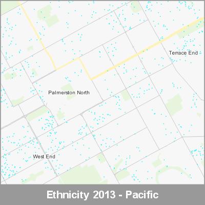 Ethnicity Palmerston North Pacific ProductImage 2013
