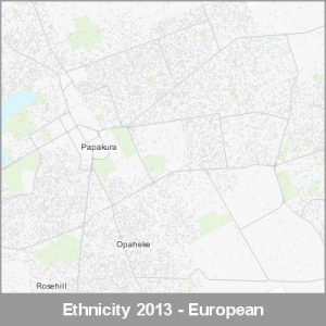 Ethnicity Papakura European ProductImage 2013