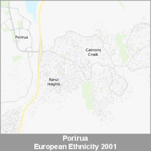 Ethnicity Porirua European ProductImage 2001