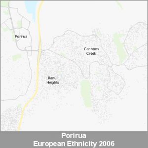 Ethnicity Porirua European ProductImage 2006