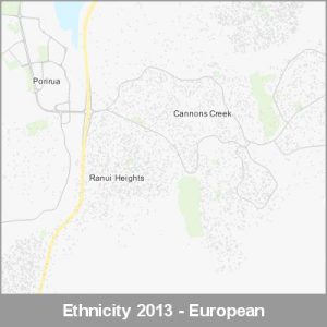 Ethnicity Porirua European ProductImage 2013