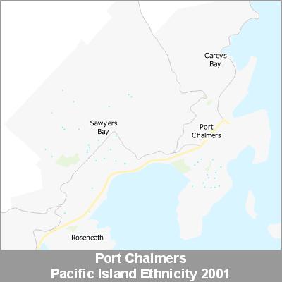 Ethnicity Port Chalmers Pacific ProductImage 2001