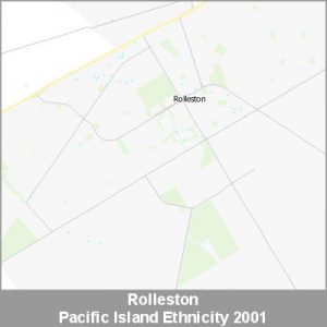 Ethnicity Rolleston Pacific ProductImage 2001