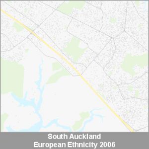 Ethnicity South Auckland European ProductImage 2006