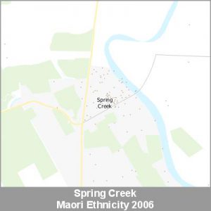 Ethnicity Spring Creek Maori ProductImage 2006