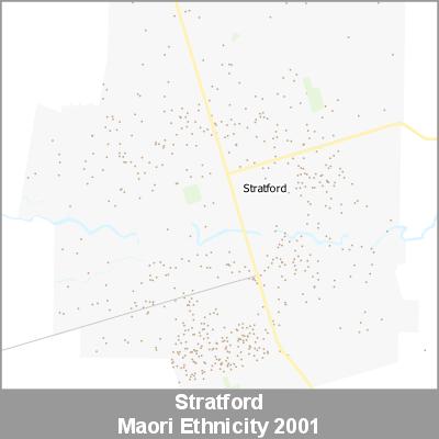 Ethnicity Stratford Maori ProductImage 2001