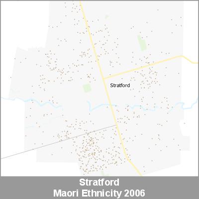 Ethnicity Stratford Maori ProductImage 2006