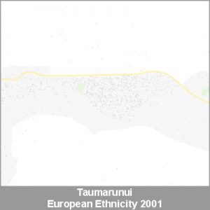 Ethnicity Taumarunui European ProductImage 2001