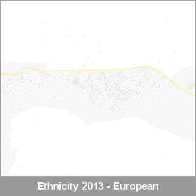 Ethnicity Taumarunui European ProductImage 2013