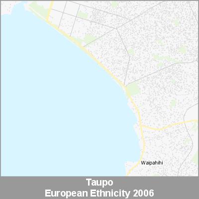 Ethnicity Taupo European ProductImage 2006