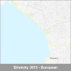 Ethnicity Taupo European ProductImage 2013