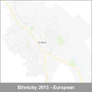 Ethnicity Te Kuiti European ProductImage 2013