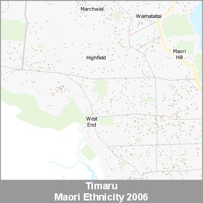 Ethnicity Timaru Maori ProductImage 2006