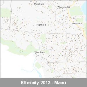 Ethnicity Timaru Maori ProductImage 2013