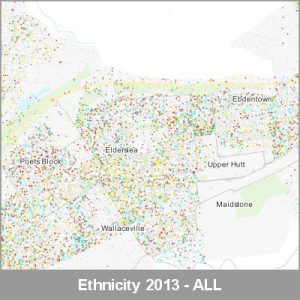 Ethnicity Upper Hutt ALL ProductImage 2013