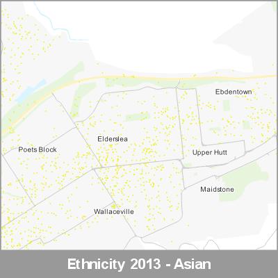 Ethnicity Upper Hutt Asian ProductImage 2013
