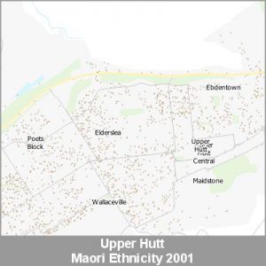 Ethnicity Upper Hutt Maori ProductImage 2001