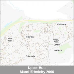 Ethnicity Upper Hutt Maori ProductImage 2006