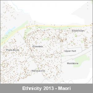 Ethnicity Upper Hutt Maori ProductImage 2013
