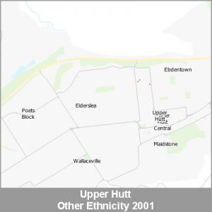 Ethnicity Upper Hutt Other ProductImage 2001