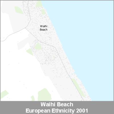 Ethnicity Waihi Beach European ProductImage 2001