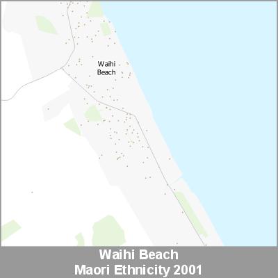 Ethnicity Waihi Beach Maori ProductImage 2001