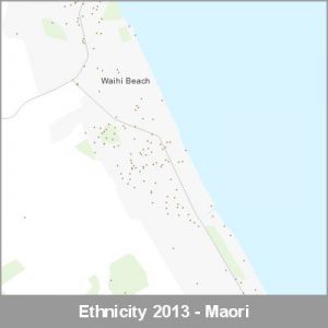 Ethnicity Waihi Beach Maori ProductImage 2013