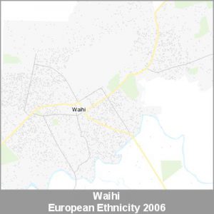 Ethnicity Waihi European ProductImage 2006