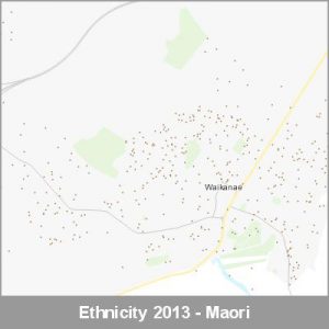 Ethnicity Waikanae Maori ProductImage 2013