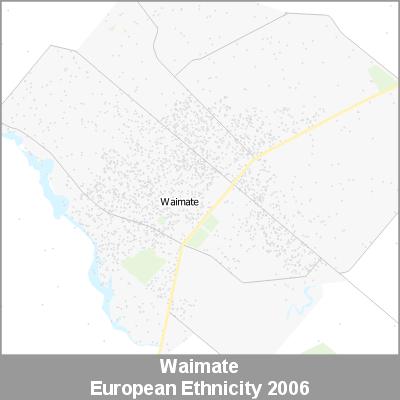 Ethnicity Waimate European ProductImage 2006