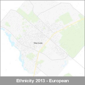 Ethnicity Waimate European ProductImage 2013