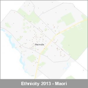 Ethnicity Waimate Maori ProductImage 2013