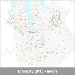 Ethnicity Waiuku Maori ProductImage 2013