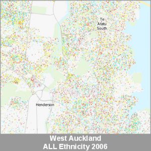 Ethnicity West Auckland ALL ProductImage 2006