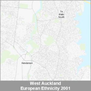 Ethnicity West Auckland European ProductImage 2001
