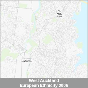 Ethnicity West Auckland European ProductImage 2006