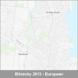 Ethnicity West Auckland European ProductImage 2013