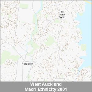 Ethnicity West Auckland Maori ProductImage 2001