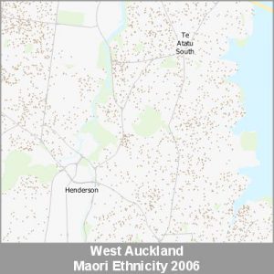 Ethnicity West Auckland Maori ProductImage 2006