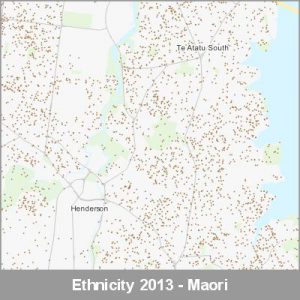 Ethnicity West Auckland Maori ProductImage 2013