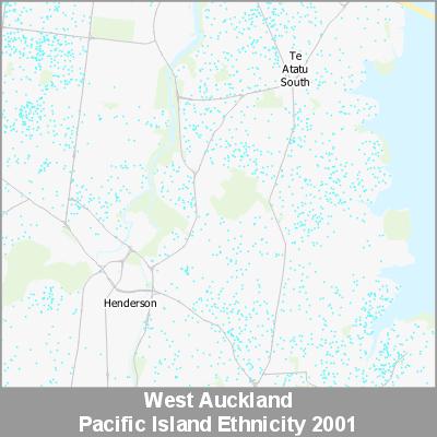 Ethnicity West Auckland Pacific ProductImage 2001