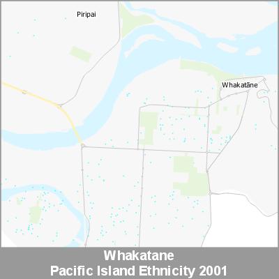 Ethnicity Whakatane Pacific ProductImage 2001
