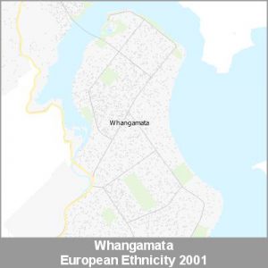 Ethnicity Whangamata European ProductImage 2001