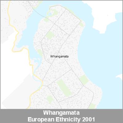 Ethnicity Whangamata European ProductImage 2001