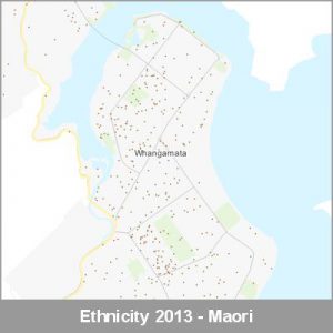 Ethnicity Whangamata Maori ProductImage 2013