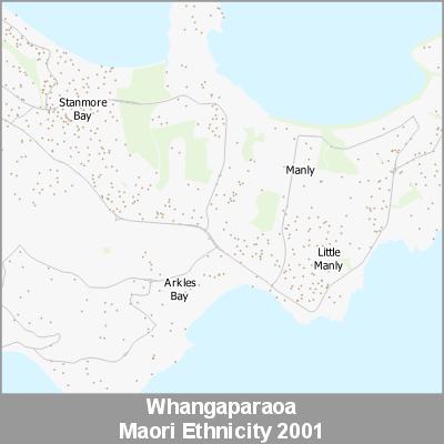 Ethnicity Whangaparaoa Maori ProductImage 2001